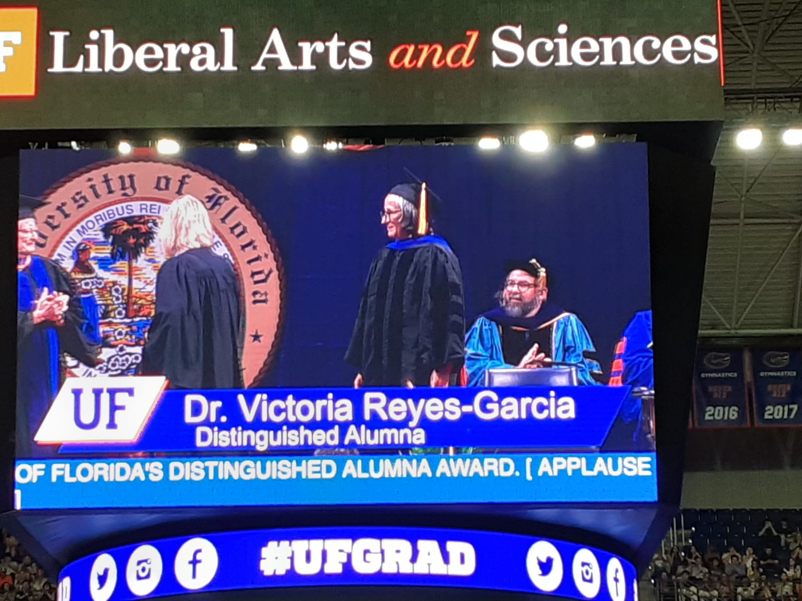 Victoria Reyes de l'ITA-UAB, distingida a Universitat de Florida